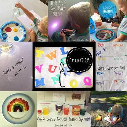 C is for Colors: Preschool Lesson Plan and Printables